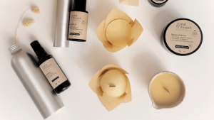 État d'esprit cosmétiques Avant